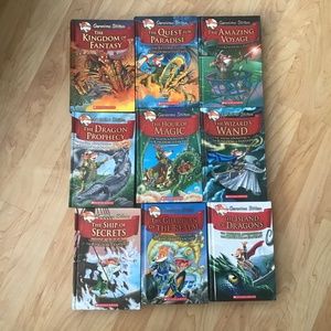 Geronimo Stilton books Kingdom of Fantasy series